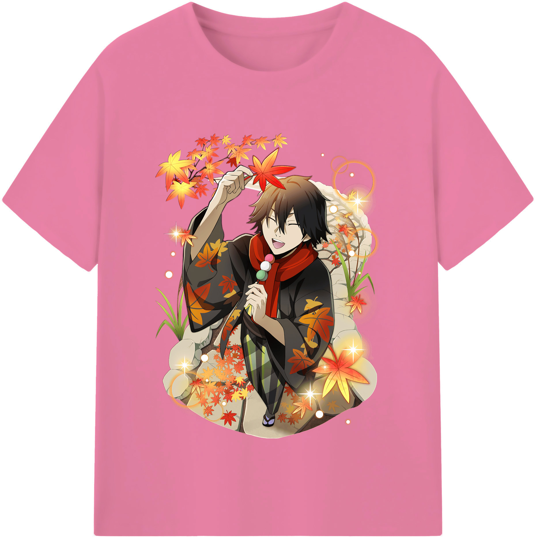 （画像用） 文豪ストレイドッグス Bungo Stray Dogs 綿100％半袖Tシャツ（フロントプリント）